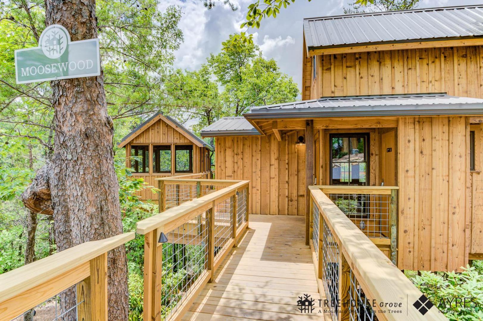 Villa The Moosewood In Treehouse Grove At Norton Creek à Gatlinburg Extérieur photo