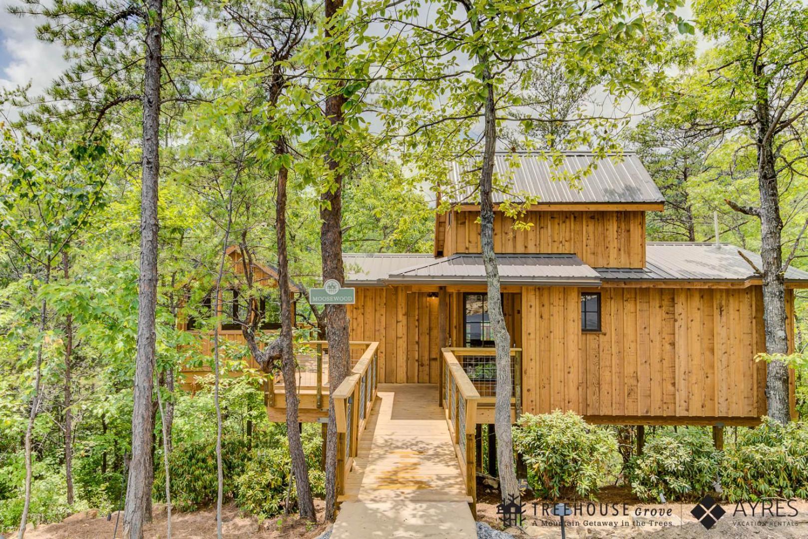 Villa The Moosewood In Treehouse Grove At Norton Creek à Gatlinburg Extérieur photo