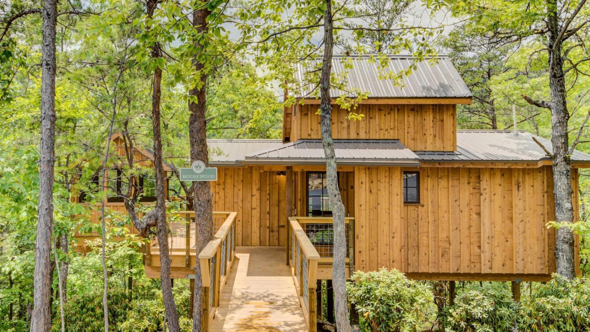 Villa The Moosewood In Treehouse Grove At Norton Creek à Gatlinburg Extérieur photo